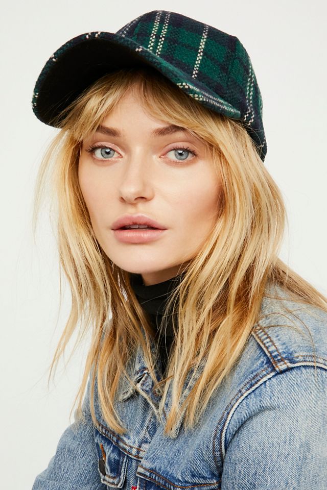 Check Me Out Plaid Baseball Hat #1