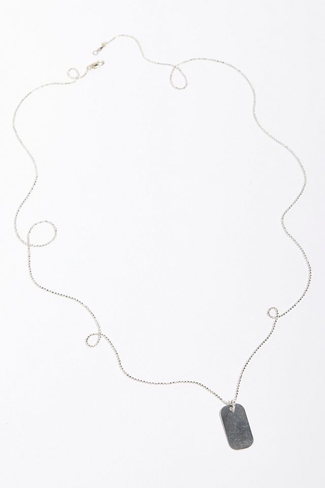 Dog Tag Necklace #1