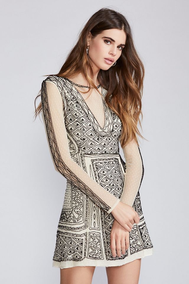 beaded free people dress Beaded Dresses