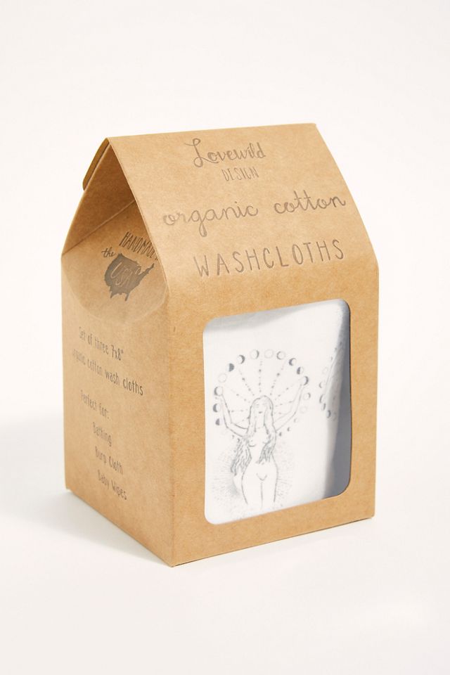 Lovewild Design Washcloth Set #1