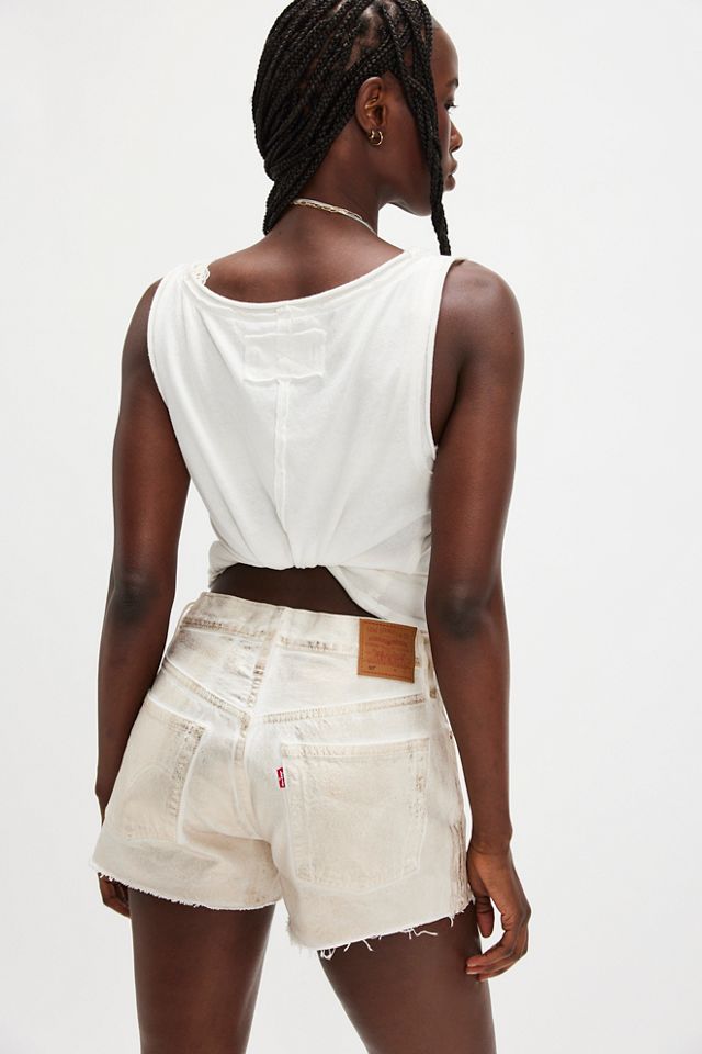 Levi’s 501 High-Rise Denim Shorts #1