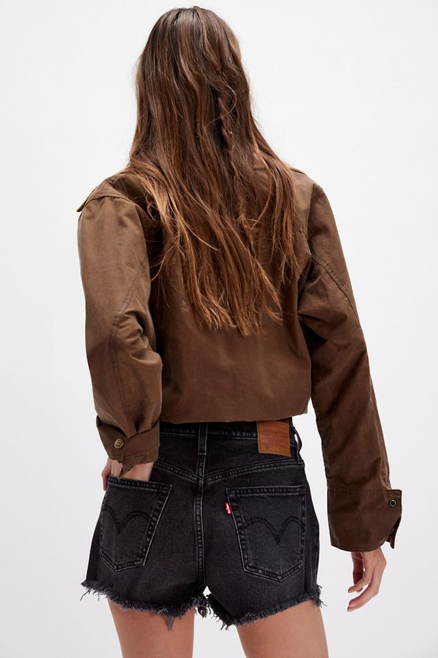 Levi’s 501 High-Rise Denim Shorts #1