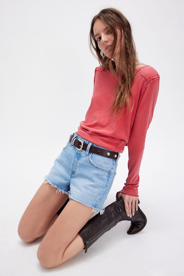 Levi’s 501 High-Rise Denim Shorts #3