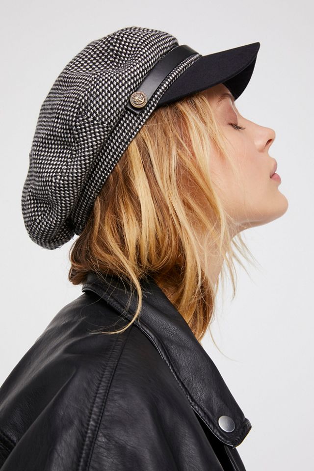 Wake Up Call Herringbone Lieutenant Hat