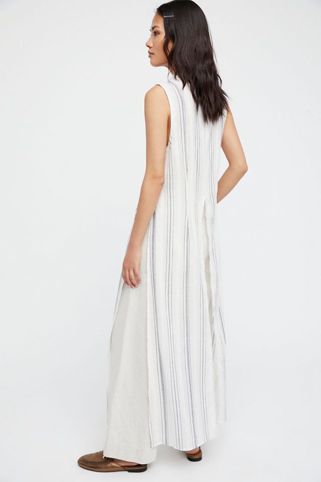 High Spirits Pinstripe Vest  #1