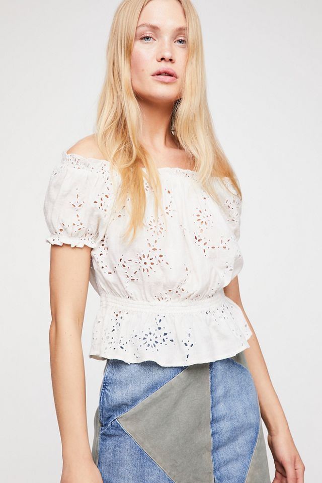 Jasmine Peasant Top