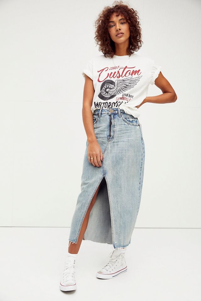 OneTeaspoon Rocko Denim Skirt