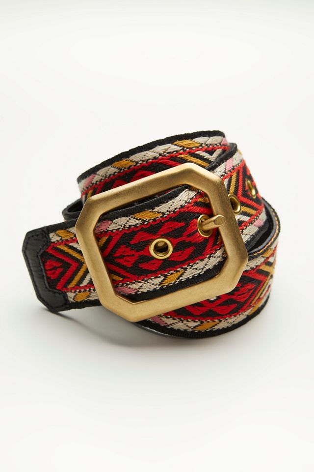 Wild Horizon Embroidered Belt #2