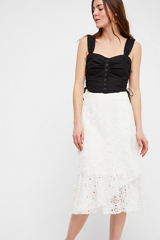 Springlet Midi Skirt | Free People