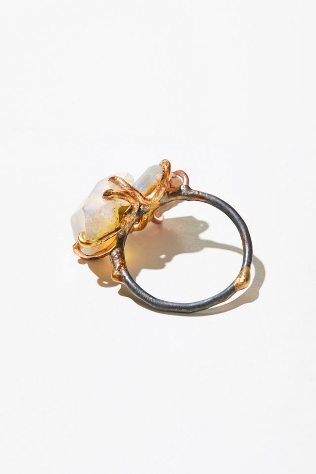 Australian Opal Stacked Ring #2