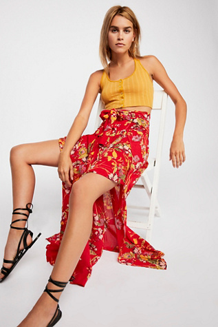 free people sarong skirt