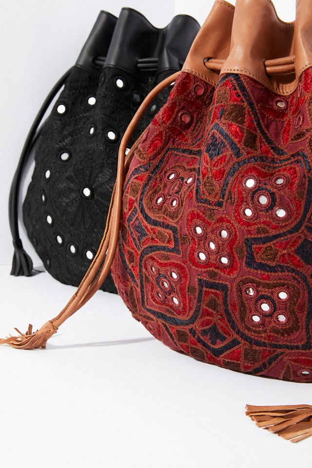 Majorca Embroidered Pouch #4