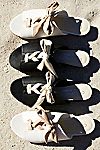 Vegan Santorini Slide Sandals