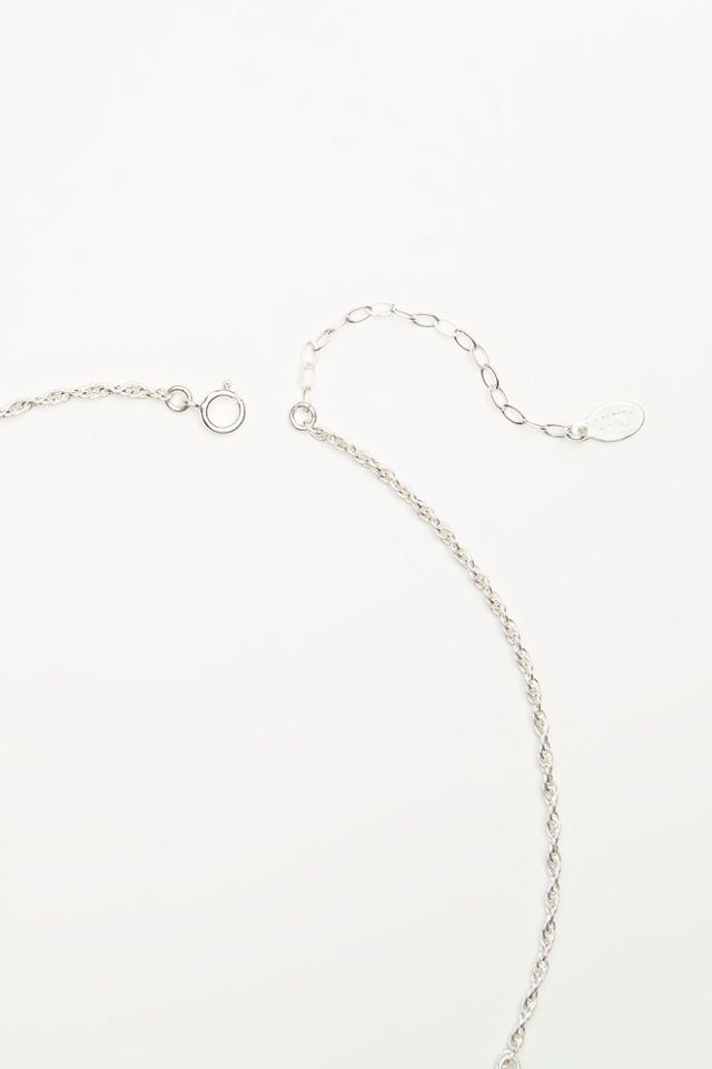 Rope Chain Double Coin Necklace #3