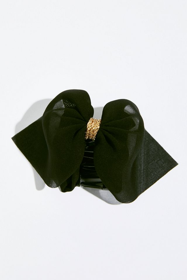 Chiffon Bow Hair Claw #2