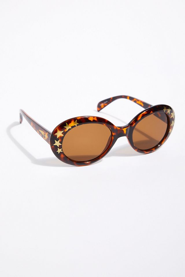 Outta Sight Star Print Sunglasses #1