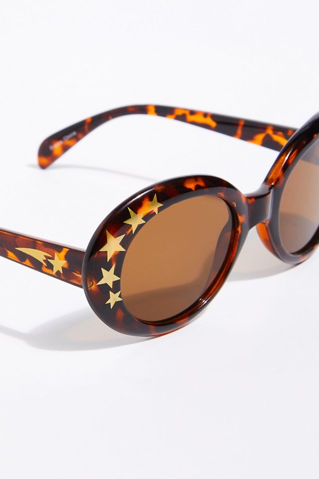 Outta Sight Star Print Sunglasses #2