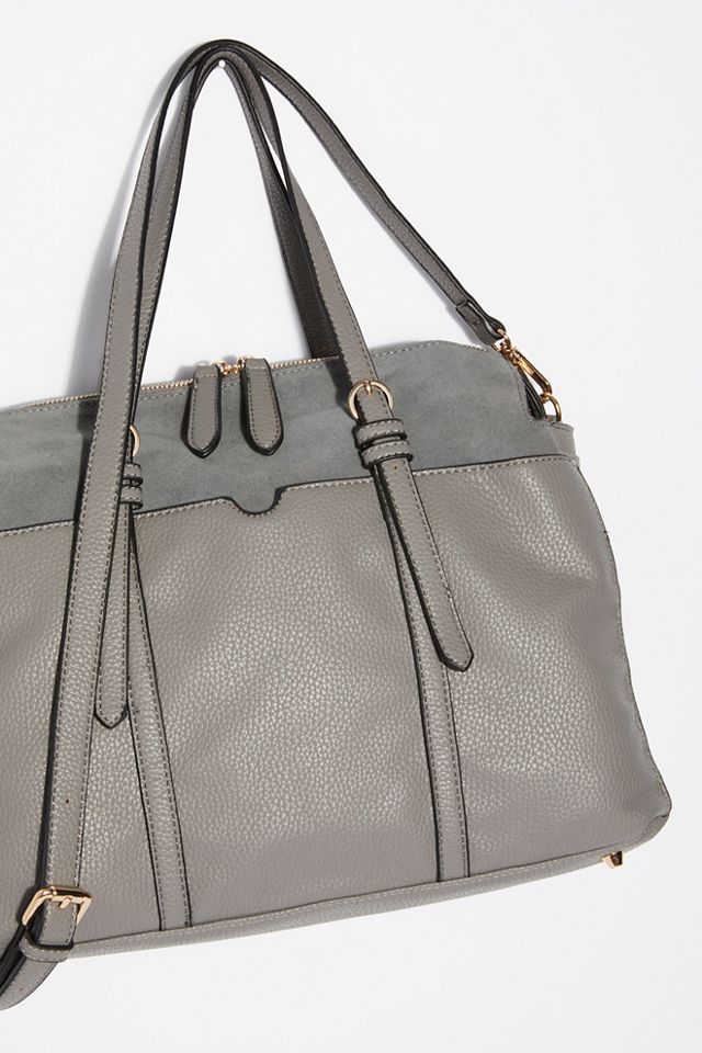 Louise Suede Satchel #1