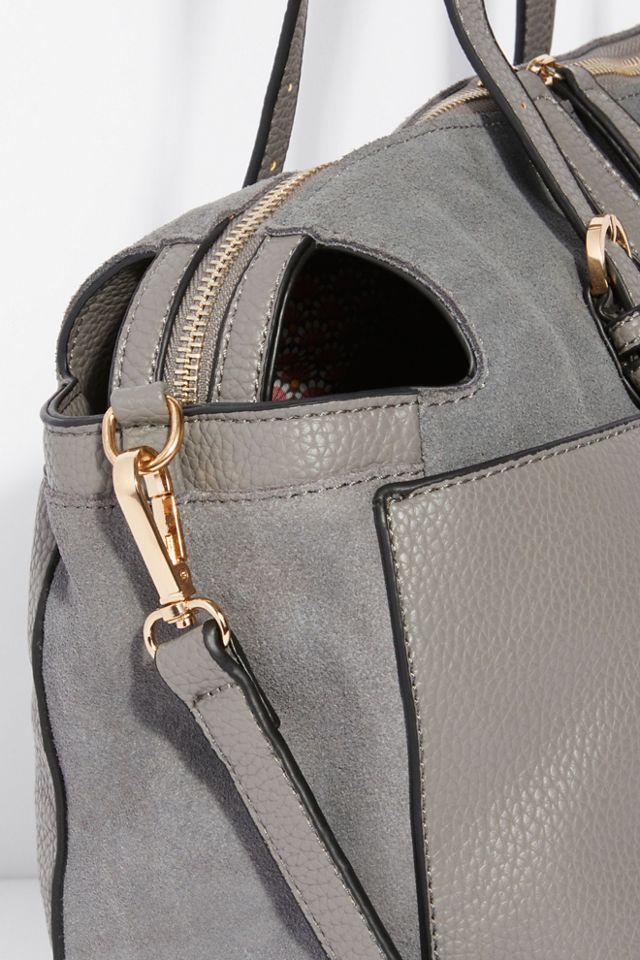 Louise Suede Satchel #4