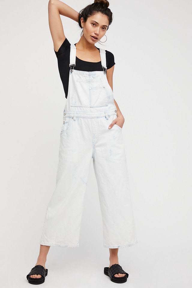 Slouchy Cropped Overall | Free People UK