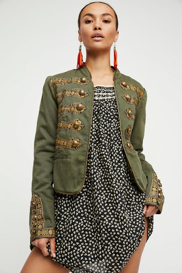 Twill Band Jacket | Free People