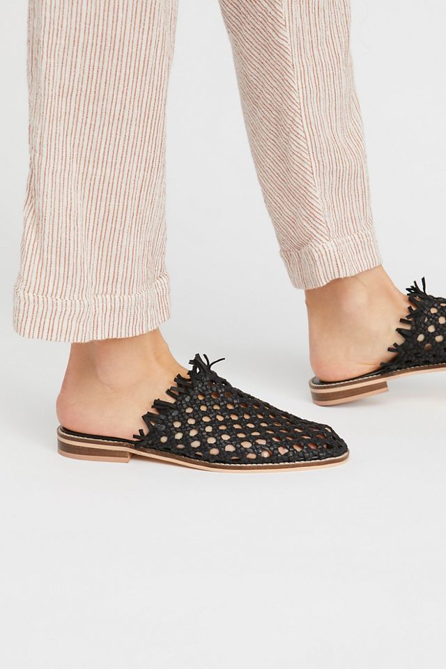 Free people hot sale leather flats