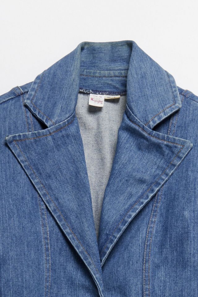 Vintage 1970s Denim Blazer #1