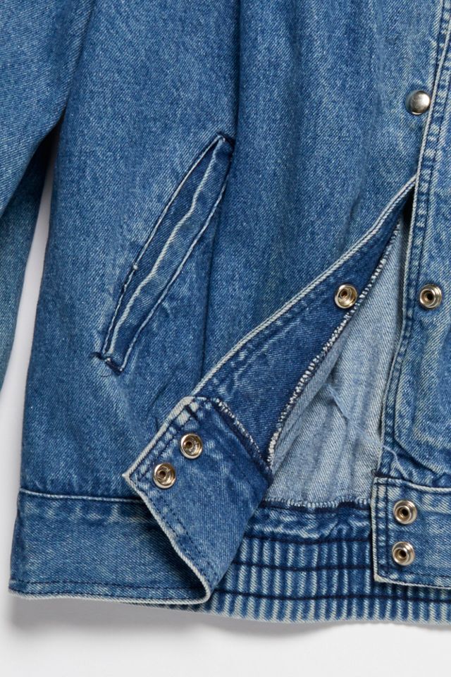 Vintage 1980s Denim Bomber #2