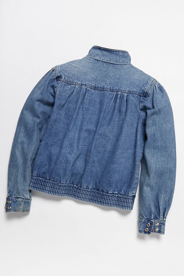 Vintage 1980s Denim Bomber #3