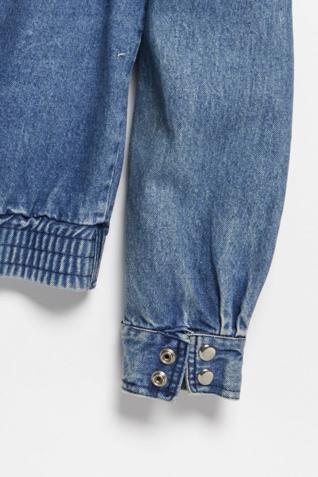 Vintage 1980s Denim Bomber #4