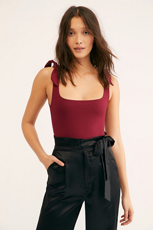 Tie Shoulder Bodysuit | Free People