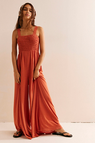 Homecoming One Piece by free-est at Free People in Red Mango, Size: Small