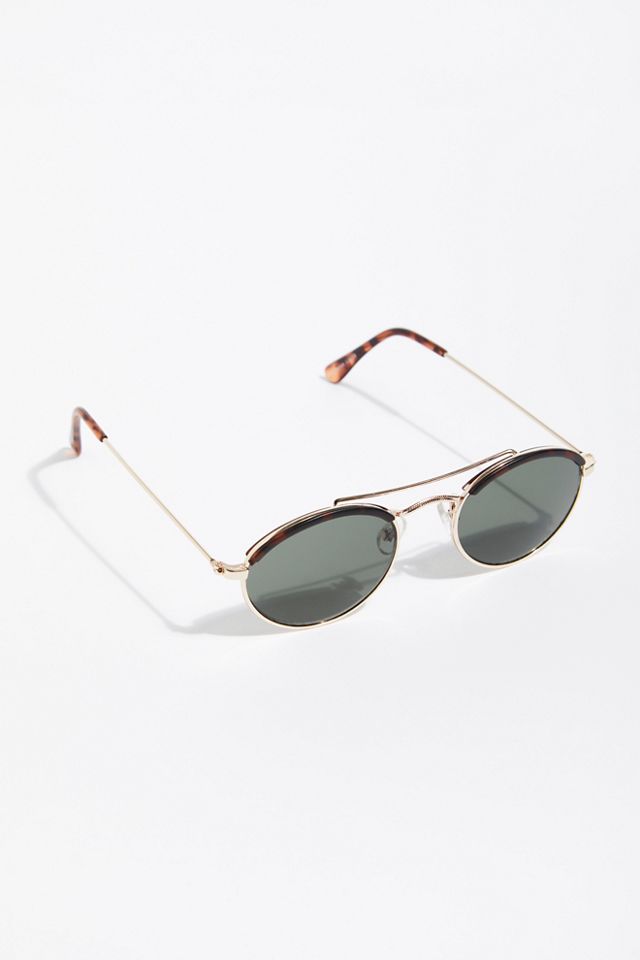 Drew Oval Aviator Sunglasses #1