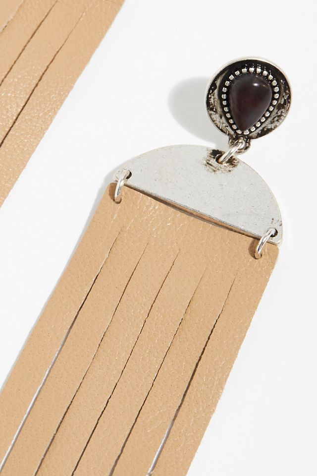 Western Leather Earrings #2