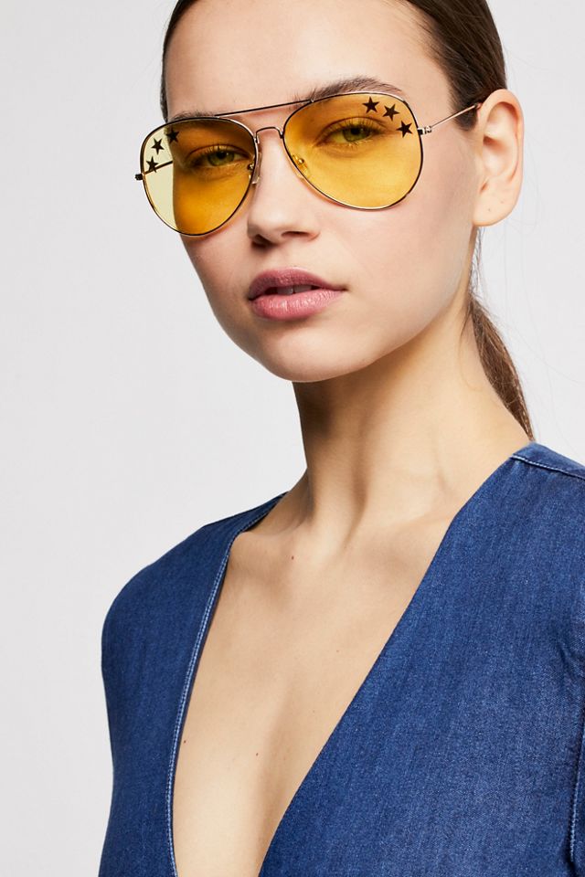 Shine Bright Aviator Sunglasses