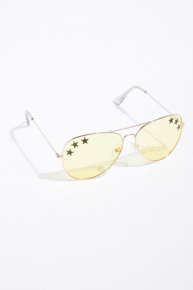 Shine Bright Aviator Sunglasses #1