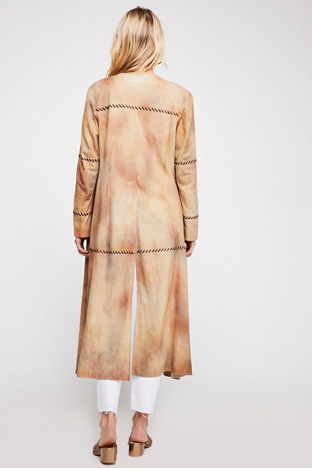 Long Suede Duster #1