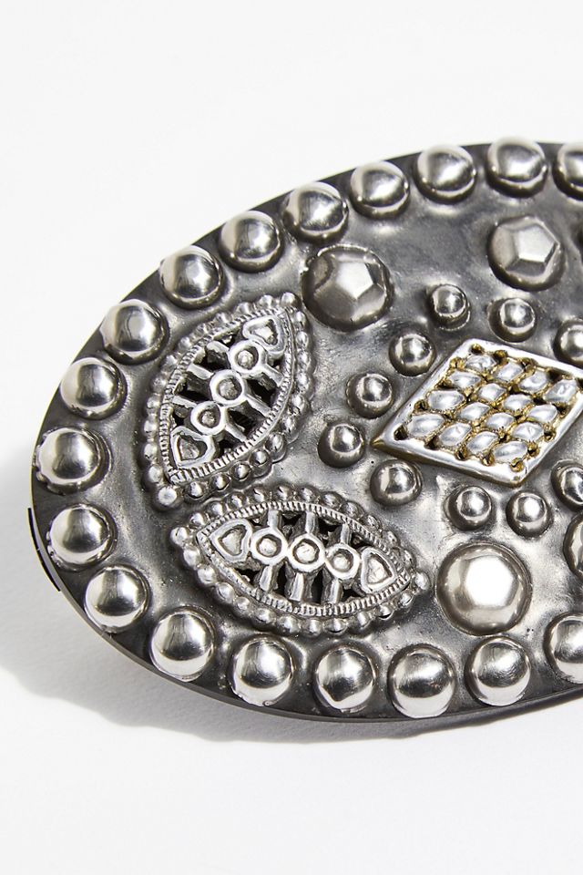 Moonlight Embellished Barrette #3