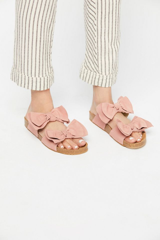 Double Knot Footbed Sandals #1
