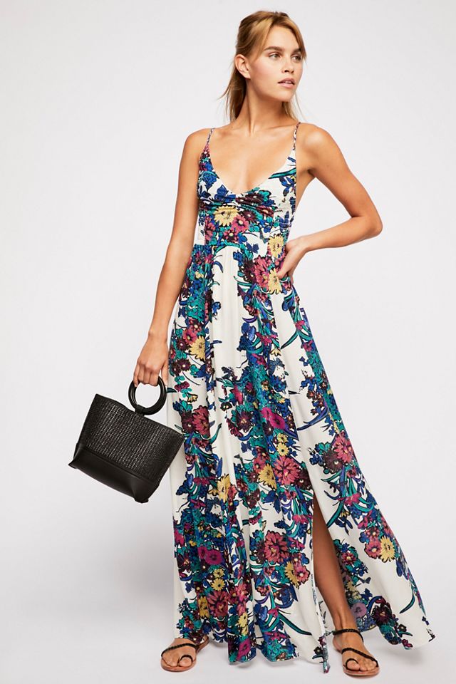 Through the shop vine maxi dress