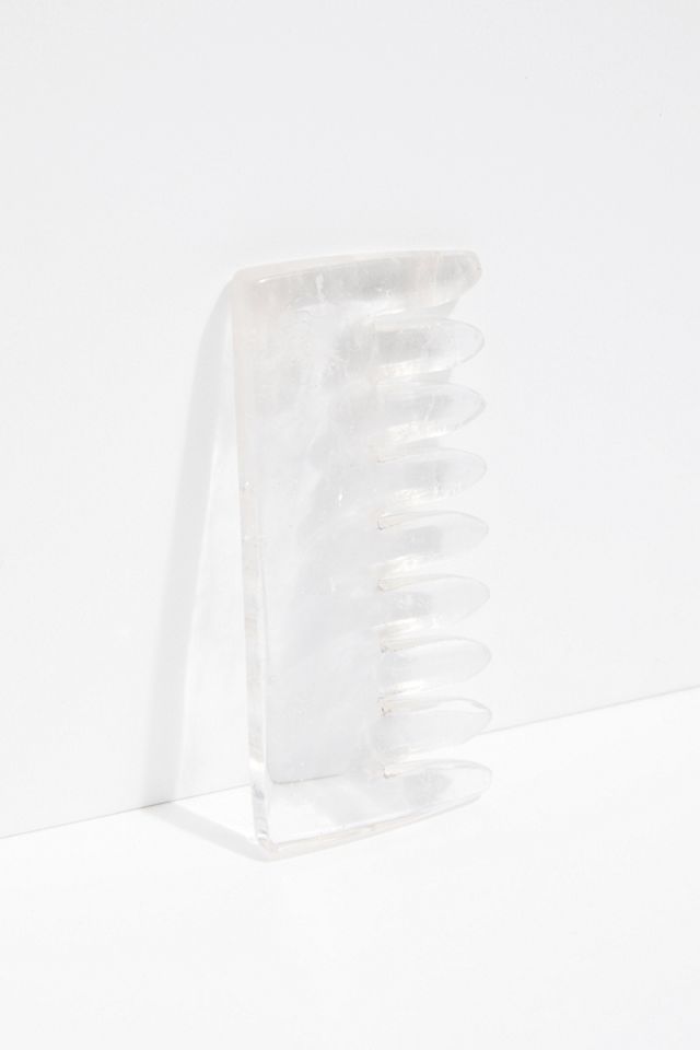 Clear Quartz Crystal Comb #1