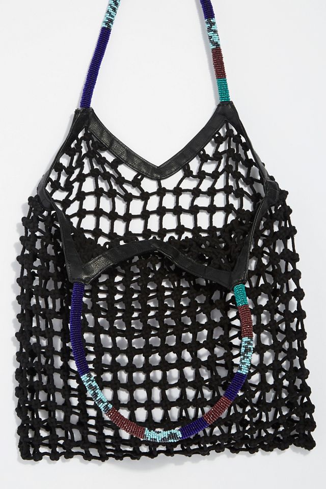 Beaded Net Bag #5