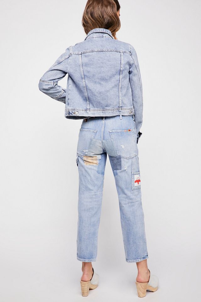 Mellow Patched Boyfriend Jeans #1