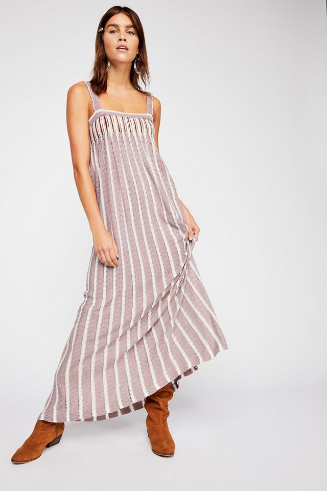 Rain Shadow Knit Maxi Dress