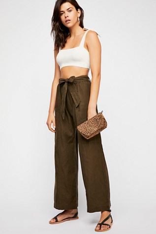Bluebell Belted Wide-Leg Pants | Free People