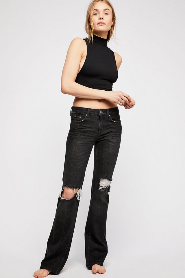 Free people frayed store jeans