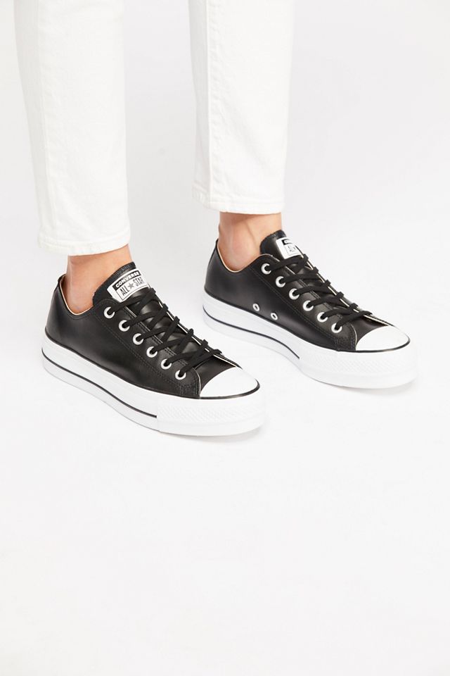 Platform Low-Top Sneakers #1