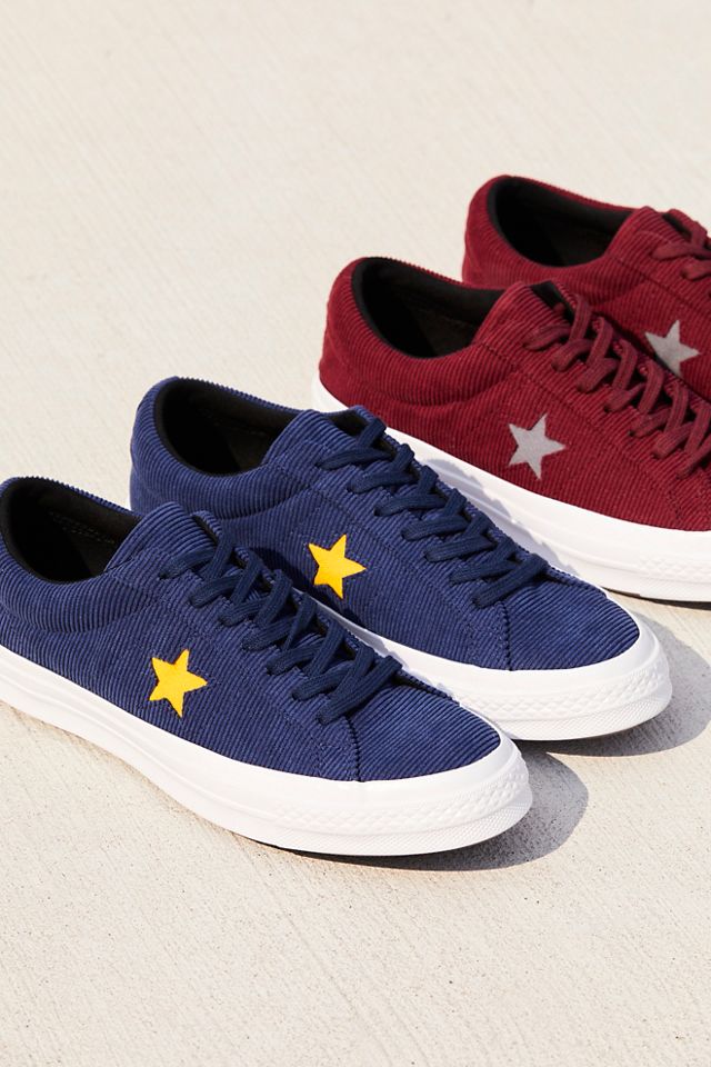 One Star Corduroy Low-Top Sneakers | Free People