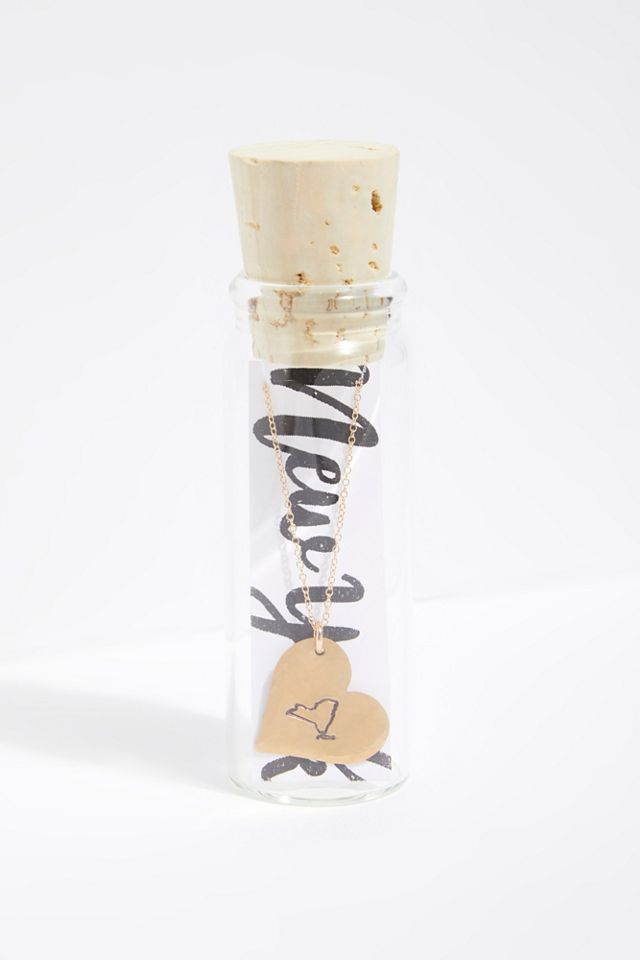 Heart In A Bottle Necklace #1