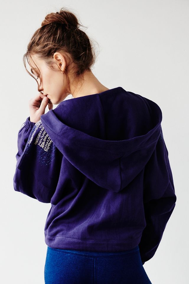 Sashiko Wrap Hoodie #2